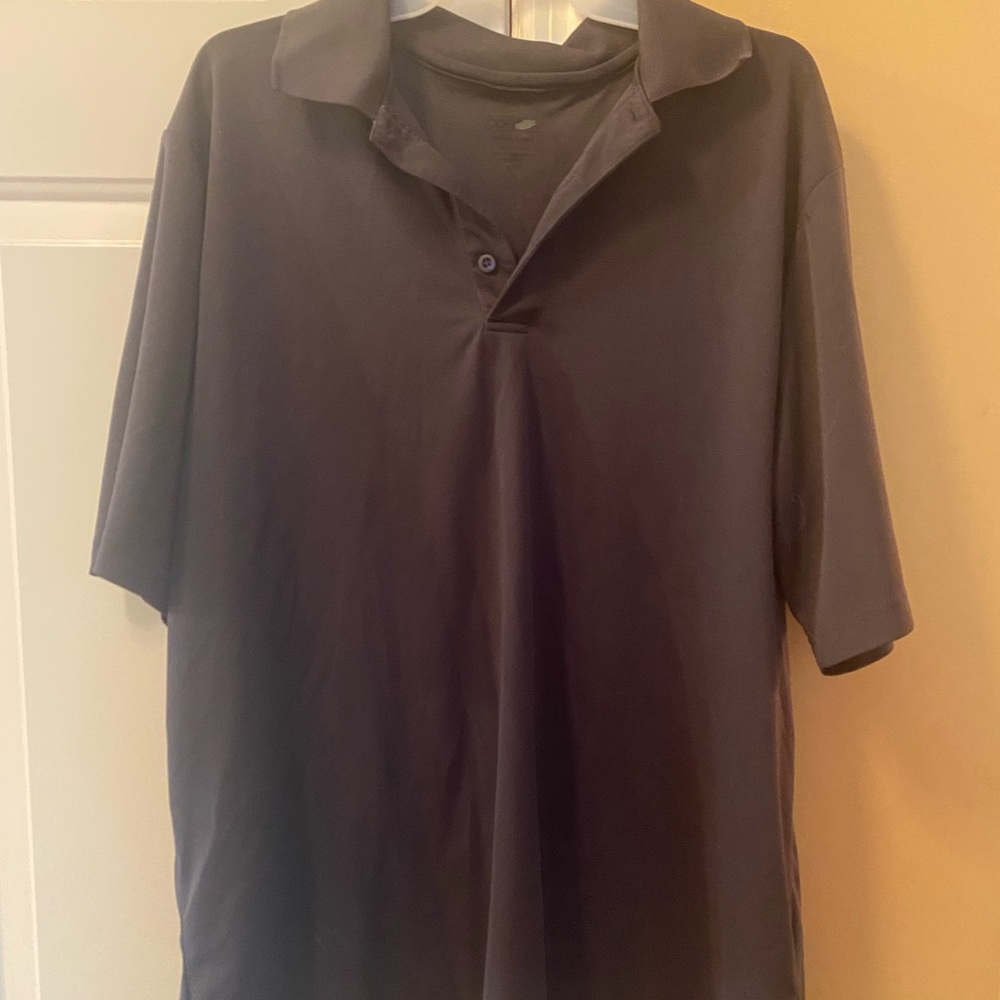 Gray men’s polo